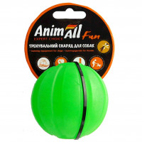 Іграшка AnimAll Fun тренувальний м'яч для собак, 7 см, зелена Іграшка AnimAll Fun тренувальний м'яч для собак, 7 см, зелена