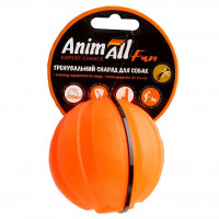 Іграшка AnimAll Fun тренувальний м'яч для собак, 7 см, помаранчева Іграшка AnimAll Fun тренувальний м'яч для собак, 7 см, помаранчева