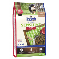 Сухой корм Bosch HPC Sensitive с ягнёнком и рисом, для собак, 1 кг