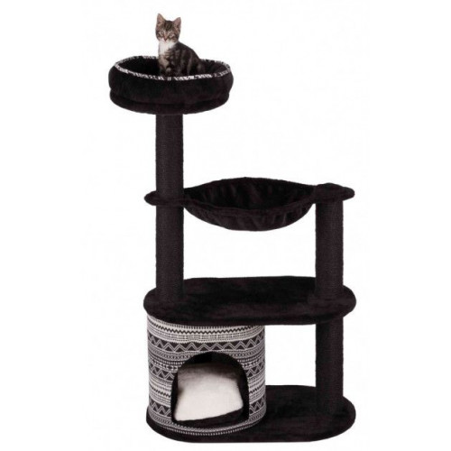 Игровой комплекс Trixie Giada для кошек, 112×65×38 см, черная