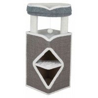 Дряпка Trixie Arma домик-башня, для кошек, серый, 54×54×98 см Дряпка Trixie Arma домик-башня, для кошек, серый, 54×54×98 см