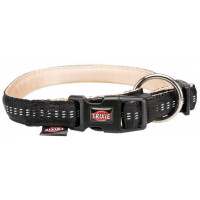Нашийник Trixie Softline Elegance XS-S двошаровий, 25-35 см х 15 мм, чорно-бежевий Нашийник Trixie Softline Elegance XS-S двошаровий, 25-35 см х 15 мм, чорно-бежевий