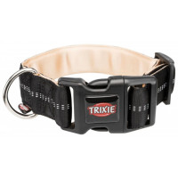 Ошейник Trixie Softline Elegance S-М двухслойный, 32-45 см х 38 мм, черно-бежевый Ошейник Trixie Softline Elegance S-М двухслойный, 32-45 см х 38 мм, черно-бежевый
