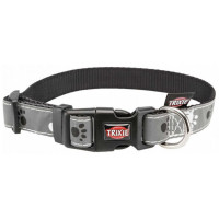 Ошейник Trixie Silver Reflect XS-S светоотражающий, 22-35 см х 15 мм, черно-серый Ошейник Trixie Silver Reflect XS-S светоотражающий, 22-35 см х 15 мм, черно-серый