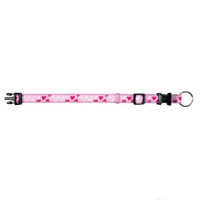 Нашийник Trixie Modern Art Rose Heart XXS-XS для чобак, 15-25 см х 10 мм, рожевий Нашийник Trixie Modern Art Rose Heart XXS-XS для чобак, 15-25 см х 10 мм, рожевий