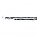 Повідець-перестібка Trixie Cavo Reflect Adjustable Lead для собак, світловідбиваючий, розмір S-M, 2 м/12 мм, чорний