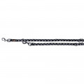 Повідець-перестібка Trixie Cavo Reflect Adjustable Lead для собак, світловідбиваючий, розмір L-XL, 2 м/18 мм, чорний
