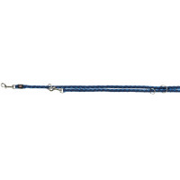 Поводок-перестёжка Trixie Cavo Adjustable Lead для собак, плетёный, круглый, размер S-M, 2 м/12 мм, индиго/синий Поводок-перестёжка Trixie Cavo Adjustable Lead для собак, плетёный, круглый, размер S-M, 2 м/12 мм, индиго/синий