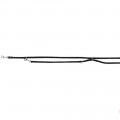 Повідець-перестібка Trixie Cavo Adjustable Lead для собак, плетений, круглий, розмір L-XL, 2 м/18 мм, чорний
