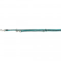 Повідець-перестібка Trixie Cavo Adjustable Lead для собак, плетений, круглий, розмір L-XL, 2 м/18 мм, океан/графіт