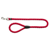 Поводок Trixie Cavo Lead для собак, плетёный, круглый, размер L-XL, 1 м/18 мм, красный Поводок Trixie Cavo Lead для собак, плетёный, круглый, размер L-XL, 1 м/18 мм, красный