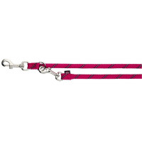 Поводок-перестёжка Trixie Sporty Rope для собак, нейлон, 2 м х 8 мм, фуксия Поводок-перестёжка Trixie Sporty Rope для собак, нейлон, 2 м х 8 мм, фуксия