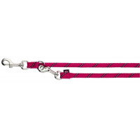 Повідець-перестібка Trixie Sporty Rope для собак, нейлон, 2 м х 13 мм, фуксія Повідець-перестібка Trixie Sporty Rope для собак, нейлон, 2 м х 13 мм, фуксія