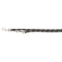Поводок-перестежка Trixie Sporty Rope S–M для собак, 2 м х 8 мм, черный