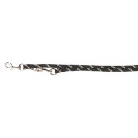 Поводок-перестежка Trixie Sporty Rope L-XL для собак, 2 м х 13 мм, черный Поводок-перестежка Trixie Sporty Rope L-XL для собак, 2 м х 13 мм, черный