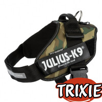 Шлея Trixie Julius-K9® IDC тренировочная, для щенков, 71-96 см х 50 мм, камуфляж Шлея Trixie Julius-K9® IDC тренировочная, для щенков, 71-96 см х 50 мм, камуфляж
