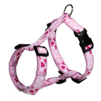 Шлея Trixie Rose Heart для собак, нейлон, 25-35 см х 10 мм, розовый Шлея Trixie Rose Heart для собак, нейлон, 25-35 см х 10 мм, розовый