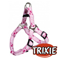 Шлея Trixie Rose Heart для собак, нейлон, рожево-червоний, 15 мм, 40-50 см Шлея Trixie Rose Heart для собак, нейлон, рожево-червоний, 15 мм, 40-50 см
