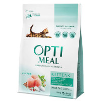 Сухий корм Optimeal для кошенят, з куркою, 200 г Сухий корм Optimeal для кошенят, з куркою, 200 г