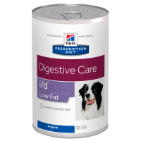 Консерва Hill's Prescription Diet Low Fat i/d для собак при нарушении работы ЖКТ, 360 г Консерва Hill's Prescription Diet Low Fat i/d для собак при нарушении работы ЖКТ, 360 г