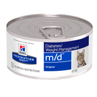 Консерва Hill's Prescription Diet Diabetes/Weight Management m/d для кошек при сахарном диабете, 156 г Консерва Hill's Prescription Diet Diabetes/Weight Management m/d для кошек при сахарном диабете, 156 г