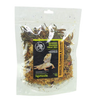 Смесь цветков и насекомых для агамы бородатой Komodo Dragon Treat Mix, 40 г