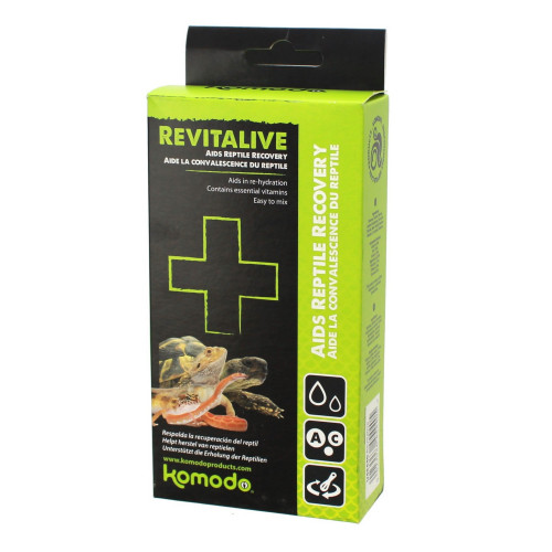 Перша допомога для рептилій і амфібій Komodo Revitalive