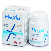 Обезболивающая добавка Candioli Hexia Contains Hemp Oil с экстрактом босвеллии для собак и кошек, 40 шт Обезболивающая добавка Candioli Hexia Contains Hemp Oil с экстрактом босвеллии для собак и кошек, 40 шт