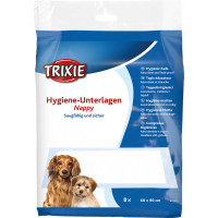Вбираючі пелюшки Trixie для цуценят, 60×90 см, 8 шт Вбираючі пелюшки Trixie для цуценят, 60×90 см, 8 шт