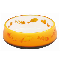 Миска Trixie Lovely Cat для кошек, пластик, 300 мл, 12 см Миска Trixie Lovely Cat для кошек, пластик, 300 мл, 12 см