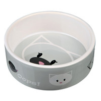 Миска Trixie Mimi для котів, кераміка, 0.3 л/12 см Миска Trixie Mimi для котів, кераміка, 0.3 л/12 см