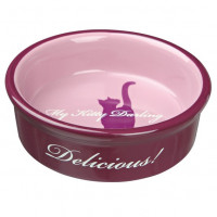 Миска Trixie My Kitty Darling для кішок, кераміка, 0,2 л / 15 см Миска Trixie My Kitty Darling для кішок, кераміка, 0,2 л / 15 см