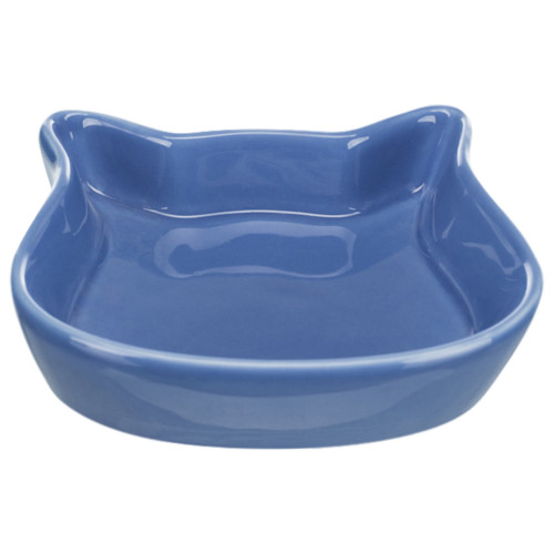 Миска Trixie в формі котячої голови для котів, кераміка, 0,25 l / 12 см