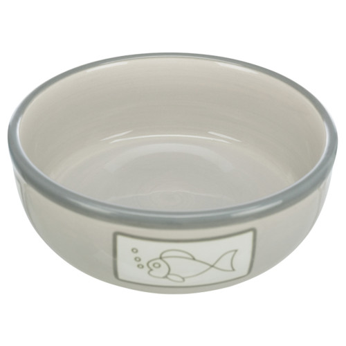 Миска Trixie для котів, кераміка, різнобарвна, 0.35 л/13 см