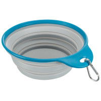 Миска Trixie для собак, силікон з твердим обідком, 1 л / 18 см Миска Trixie для собак, силікон з твердим обідком, 1 л / 18 см