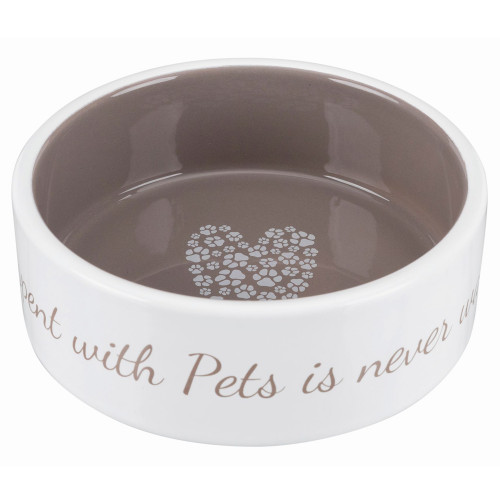 Миска Trixie Pet's Home для собак, кераміка, кремовий / бежевий, 0,8 л / 16 см
