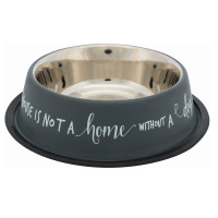 Миска Trixie для кошек, нержавеющая сталь, серый, 0.2 л/15 см Миска Trixie для кошек, нержавеющая сталь, серый, 0.2 л/15 см