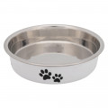 Миска Trixie для коротконосых котов из нержавеющей стали, 0.25 л/13 см