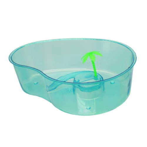 Бассейн для черепах с островком REPTI-ZOO Turtle Majorca L 32x23x10 см