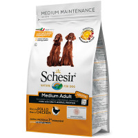 Сухой корм Schesir Dog Medium Adult Chicken с курицей, монопротеиновый, для собак средних пород, 3 кг Сухой корм Schesir Dog Medium Adult Chicken с курицей, монопротеиновый, для собак средних пород, 3 кг
