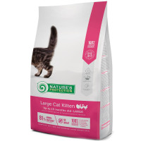 Сухой корм Natures Protection Large Cat Kitten для котят крупных пород, 2 кг Сухой корм Natures Protection Large Cat Kitten для котят крупных пород, 2 кг