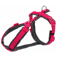 Шлея Trixie Premium Trekking Harness для собак, 44-53 см, 20 мм, розмір S-M, фуксія-графіт Шлея Trixie Premium Trekking Harness для собак, 44-53 см, 20 мм, розмір S-M, фуксія-графіт