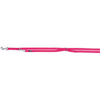 Повідець-перестібка Trixie Premium Adjustable Lead двошаровий для собак, розмір XS-S, 2 м/15 мм, фуксія Повідець-перестібка Trixie Premium Adjustable Lead двошаровий для собак, розмір XS-S, 2 м/15 мм, фуксія