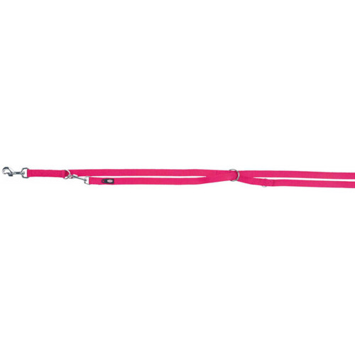 Повідець-перестібка Trixie Premium Adjustable Lead двошаровий для собак, розмір XS, 2 м/10 мм, фуксія