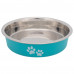 Миска Trixie для коротконосых котов из нержавеющей стали, 0.25 л/13 см