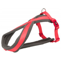 Шлея Trixie Premium Touring Harness для собак, 26-38 см, 10 мм, розмір XXS-XS, кораловий Шлея Trixie Premium Touring Harness для собак, 26-38 см, 10 мм, розмір XXS-XS, кораловий