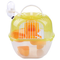 Клітка AnimAll Apple Style для хом'яка, 20.5х18х22.5 см, жовта Клітка AnimAll Apple Style для хом'яка, 20.5х18х22.5 см, жовта
