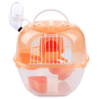Клітка AnimAll Apple Style для хом'яка, 20.5х18х22.5 см, помаранчева Клітка AnimAll Apple Style для хом'яка, 20.5х18х22.5 см, помаранчева