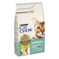 Сухий корм Purina Cat Chow Hairball Control для виведення шерсті у котів, з куркою, 1.5 кг Сухий корм Purina Cat Chow Hairball Control для виведення шерсті у котів, з куркою, 1.5 кг