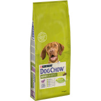 Сухой корм Purina Dog Chow Adult Lamb для взрослых собак, с ягненком, 14 кг